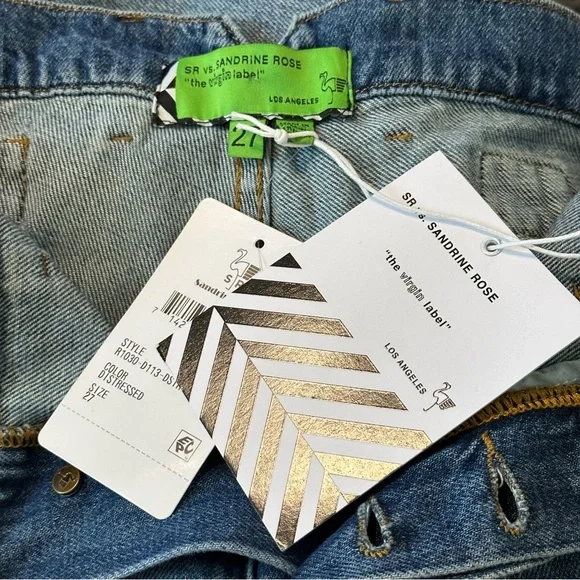 NWT Free People X Sandrine Rose Carpenter Jeans - Picture 13 of 16